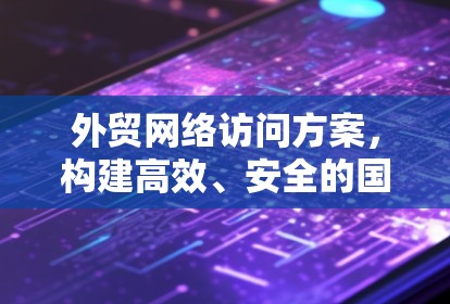 外贸网络访问方案，构建高效、安全的国际通信体系